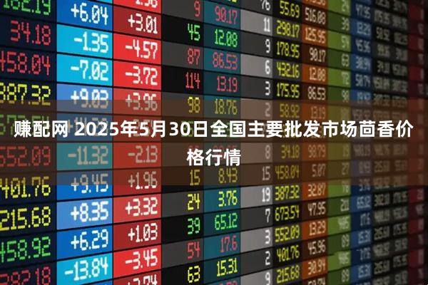 赚配网 2025年5月30日全国主要批发市场茴香价格行情