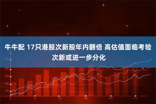 牛牛配 17只港股次新股年内翻倍 高估值面临考验 次新或进一步分化